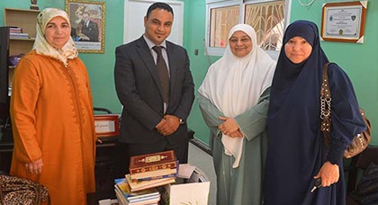 المجلس العلمي يحتفي باليوم العالمي للكتاب مع نزلاء السجن المحلي بالناظور المجلس العلمي يحتفي باليوم العالمي للكتاب مع نزلاء السجن المحلي بالناظور