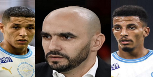 مدرب "أسود الأطلس" يجتمع بأوناحي وأمين حارث وهذا ما دار بينهم مدرب "أسود الأطلس" يجتمع بأوناحي وأمين حارث وهذا ما دار بينهم