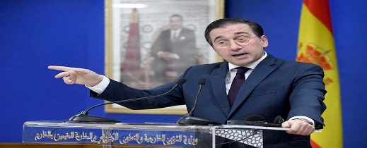 ألباريس: التنسيق بين المغرب وإسبانيا نموذج حقيقي للتعاون الإقليمي في خدمة السلم والأمن والازدهار ألباريس: التنسيق بين المغرب وإسبانيا نموذج حقيقي للتعاون الإقليمي في خدمة السلم والأمن والازدهار