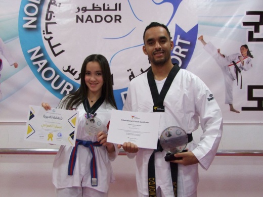 ابن الناظور توفيق لهراوي يحصل على شهادة مدرب دولي في رياضة التايكواندو ابن الناظور توفيق لهراوي يحصل على شهادة مدرب دولي في رياضة التايكواندو