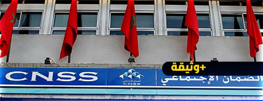 CNSS يشرع في مراقبة حق الاستفادة من التعويضات برسم الموسم الدراسي 2023-2024 CNSS يشرع في مراقبة حق الاستفادة من التعويضات برسم الموسم الدراسي 2023-2024