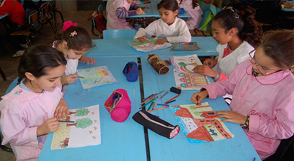 جمعية الحي العمالي للتنمية والبيئة بأزغنغان تنظم مسابقة في الرسم حول البيئة بمؤسسات التعليم الإبتدائي جمعية الحي العمالي للتنمية والبيئة بأزغنغان تنظم مسابقة في الرسم حول البيئة بمؤسسات التعليم الإبتدائي