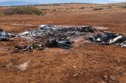 سقوط طائرة محملة بالمخدرات ضواحي الناظور سقوط طائرة محملة بالمخدرات ضواحي الناظور