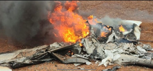 سقوط طائرة محملة بالمخدرات ضواحي الناظور سقوط طائرة محملة بالمخدرات ضواحي الناظور