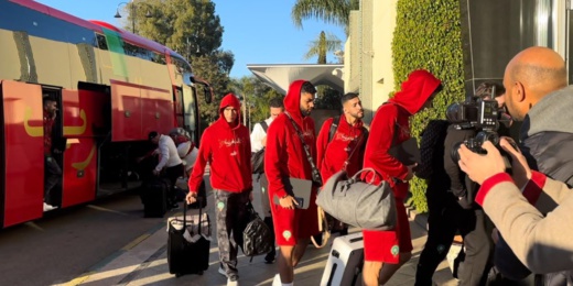 أسود الأطلس يغادرون تراب المملكة في اتجاه ساحل العاج أسود الأطلس يغادرون تراب المملكة في اتجاه ساحل العاج