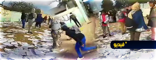 شغب واحتجاج.. تلاميذ مدرسة عمومية ينتفضون على هدر الزمن المدرسي شغب واحتجاج.. تلاميذ مدرسة عمومية ينتفضون على هدر الزمن المدرسي