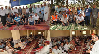 أبناء منطقة تينملال نواحي زايو يحيون تقليد أجدادهم "الوعدة" السنوية أبناء منطقة تينملال نواحي زايو يحيون تقليد أجدادهم "الوعدة" السنوية