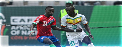 منافسات الكان.. المنتخب السينغالي يفوز على غامبيا ب3 أهداف ل0 منافسات الكان.. المنتخب السينغالي يفوز على غامبيا ب3 أهداف ل0