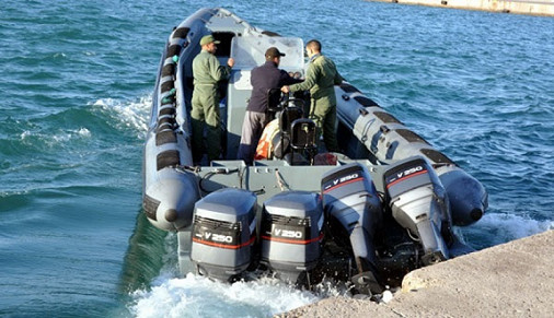 إنقاذ 59 مرشحا للهجرة غير النظامية إنقاذ 59 مرشحا للهجرة غير النظامية