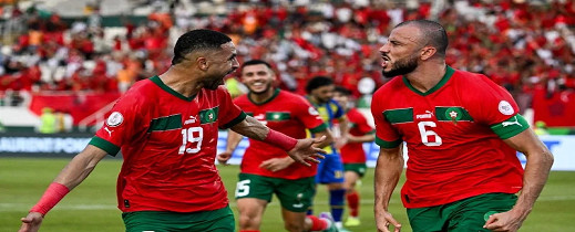 أسود الأطلس يتعملقون في أولى مباراة لهم في كأس إفريقيا أسود الأطلس يتعملقون في أولى مباراة لهم في كأس إفريقيا