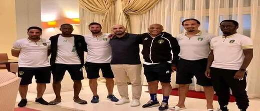 هل احتفل وليد الركراكي مع بعثة المنتخب الموريتاني؟ هذه حقيقة الصور المتداولة هل احتفل وليد الركراكي مع بعثة المنتخب الموريتاني؟ هذه حقيقة الصور المتداولة