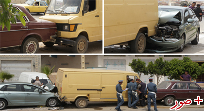 أولى حوادث صيف السنة بالدريوش.. اصطدام ثلاث سيارات والألطاف الإلهية تحول دون وقوع إصابات أولى حوادث صيف السنة بالدريوش.. اصطدام ثلاث سيارات والألطاف الإلهية تحول دون وقوع إصابات