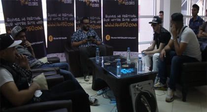 فعاليات النسخة الثالثة من مهرجان "الراب ءسوار س تمازيغت" متواصلة خلال اليومين الثالث والرابع فعاليات النسخة الثالثة من مهرجان "الراب ءسوار س تمازيغت" متواصلة خلال اليومين الثالث والرابع