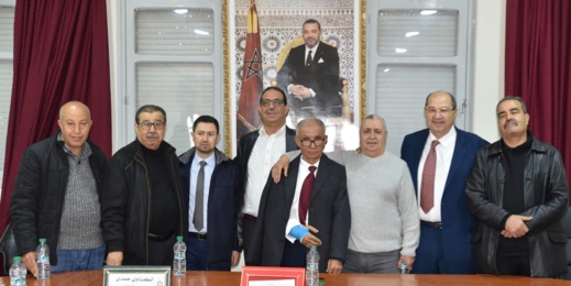 انتخاب بنعبد الله المنصوري رئيسا جديدا لجماعة العروي انتخاب بنعبد الله المنصوري رئيسا جديدا لجماعة العروي