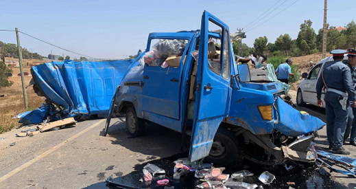 وفاة 25 مواطنا على الطرقات في سبعة أيام وفاة 25 مواطنا على الطرقات في سبعة أيام