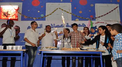 جمعية عصافير السلام فرع زايو تحتفل بالذكرى السنوية الأولى لتأسيسها
