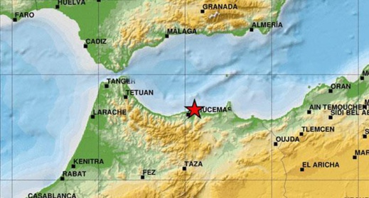 تسجيل هزة أرضية جديدة بمنطقة الريف تسجيل هزة أرضية جديدة بمنطقة الريف