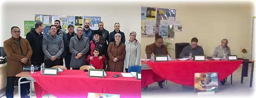 الطالبة الباحثة حنان زريوحي تناقش رسالة الماستر بالكلية المتعددة التخصصات بالناظور الطالبة الباحثة حنان زريوحي تناقش رسالة الماستر بالكلية المتعددة التخصصات بالناظور
