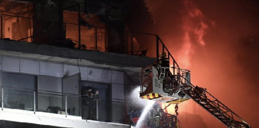 مصرع 3 شخاص في حريق جديد بإسبانيا مصرع 3 شخاص في حريق جديد بإسبانيا