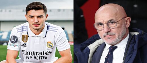 أول تعليق لمدرب المنتخب الإسباني على قرار دياز تمثيل المغرب أول تعليق لمدرب المنتخب الإسباني على قرار دياز تمثيل المغرب