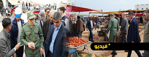 لجنة إقليمية لمراقبة الأسعار والجودة تجوب السوق الأسبوعي بأركمان لجنة إقليمية لمراقبة الأسعار والجودة تجوب السوق الأسبوعي بأركمان