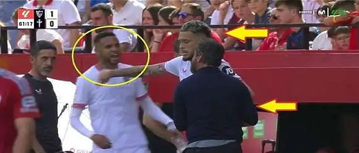 النصيري يكشف تفاصيل حادثة الشجار مع مدربه في إشبيلية النصيري يكشف تفاصيل حادثة الشجار مع مدربه في إشبيلية