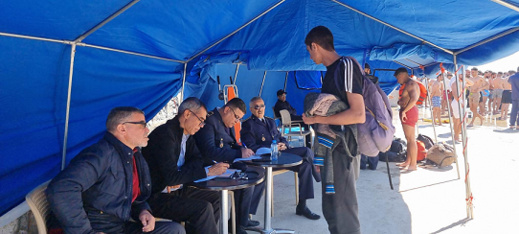 إعلان عن مباراة السباحين المنقذين الموسميين بالناظور إعلان عن مباراة السباحين المنقذين الموسميين بالناظور