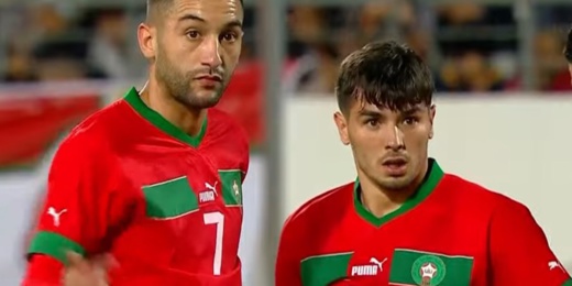 الركراكي ينفي نشوب خلاف بين زياش وإبراهيم دياز