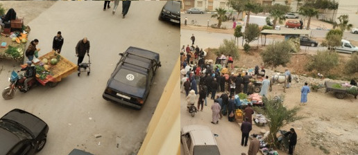 أمام فشل محاولات الشرطة الإدارية.. ازدهار سوق بدر عاريض العشوائي بجماعة الناظور أمام فشل محاولات الشرطة الإدارية.. ازدهار سوق بدر عاريض العشوائي بجماعة الناظور