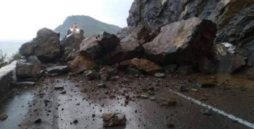 وفاة شخص من الحسيمة بسبب انهيار صخري
