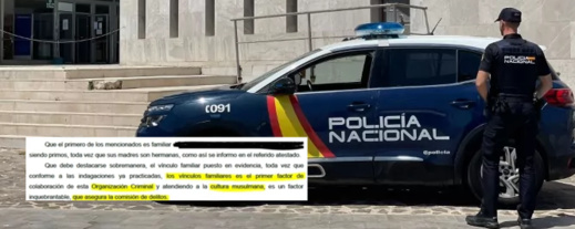 عنصرية قاضية في مليلية.. اعتقلت 4 مغاربة بدعوى أن المسلمين عصابات والسرقة تجري في دمهم عنصرية قاضية في مليلية.. اعتقلت 4 مغاربة بدعوى أن المسلمين عصابات والسرقة تجري في دمهم