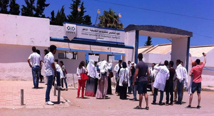 متدربو التكوين المهني بالناظور يحتجون