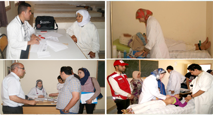 عمالة الدريوش ومندوبية الصحة تستهدفان ساكنة جماعة تزغين في قافلة طبية متعددة التخصصات عمالة الدريوش ومندوبية الصحة تستهدفان ساكنة جماعة تزغين في قافلة طبية متعددة التخصصات