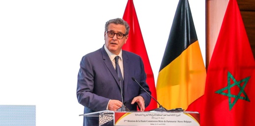 أخنوش يشيد بنجاح الاجتماع الثالث للجنة العليا المشتركة للشراكة المغرب-بلجيكا أخنوش يشيد بنجاح الاجتماع الثالث للجنة العليا المشتركة للشراكة المغرب-بلجيكا