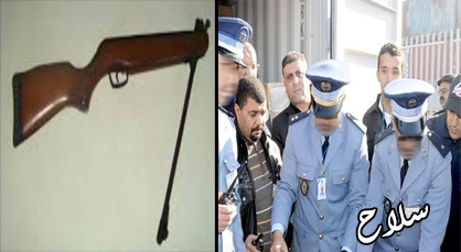 اعتقال شخص حاول ادخال بندقية غير مرخص لها إلى الناظور عبر مليلية اعتقال شخص حاول ادخال بندقية غير مرخص لها إلى الناظور عبر مليلية