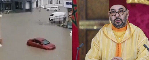 الملك محمد السادس يعزي سلطان عمان إثر الفيضانات التي شهدتها بلاده الملك محمد السادس يعزي سلطان عمان إثر الفيضانات التي شهدتها بلاده