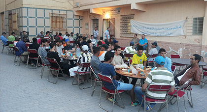جمعية سلوان الثقافية تنظم إفطارا جماعيا طيلة شهر رمضان المبارك جمعية سلوان الثقافية تنظم إفطارا جماعيا طيلة شهر رمضان المبارك
