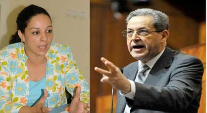 الناظورية أمال جناح مستشارة الوزير تقاضي امحند العنصر بعد طردها من الوزارة