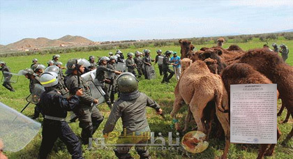 جمعية تهاجم أصحاب موقعة الجمل بتزطوطين وتتهمهم بسب أعضاء الجماعة