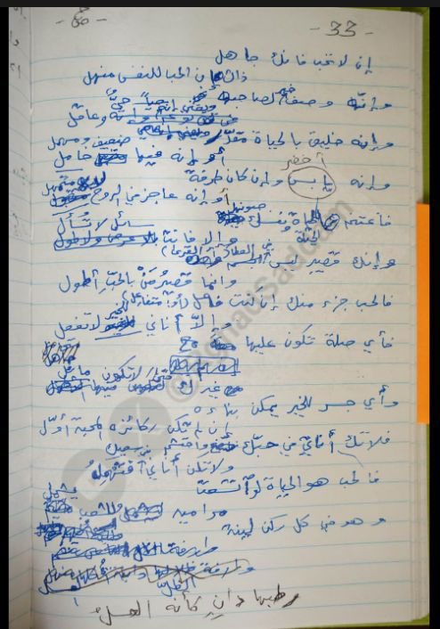 شاهدها.. ابنة صدام حسين تنشر مذكرات والدها المكتوبة من السجن شاهدها.. ابنة صدام حسين تنشر مذكرات والدها المكتوبة من السجن