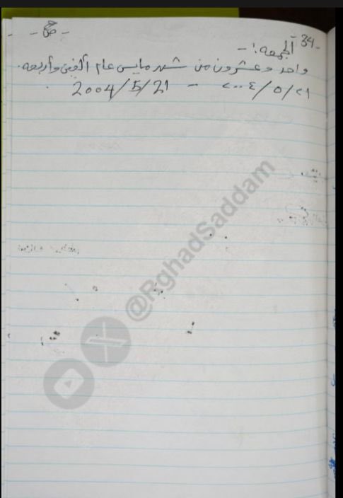 شاهدها.. ابنة صدام حسين تنشر مذكرات والدها المكتوبة من السجن شاهدها.. ابنة صدام حسين تنشر مذكرات والدها المكتوبة من السجن