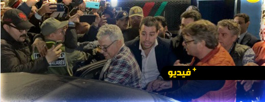 شاهد لحظة مغادرة الدكتور التازي أسوار السجن شاهد لحظة مغادرة الدكتور التازي أسوار السجن