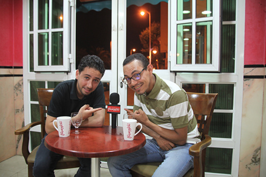 طارق الشامي ضيف برنامج "قهوة مع فنان" على ناظورسيتي