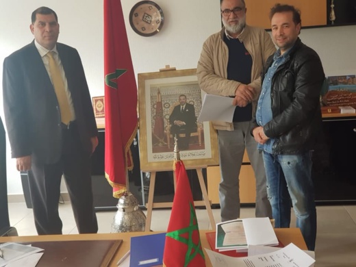  حول إعادة فتح الخطوط الجوية بين الناظور وفرانكفورت