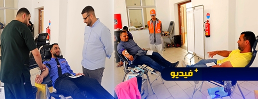 أزيد من 120 متبرع ومتبرعة.. حملة للتبرع بالدم بمستشفى الدريوش أزيد من 120 متبرع ومتبرعة.. حملة للتبرع بالدم بمستشفى الدريوش