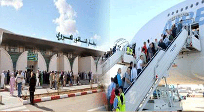هذا هو عدد المسافرين الذين استعملوا مطار الناظور- العروي بداية الصيف الجاري هذا هو عدد المسافرين الذين استعملوا مطار الناظور- العروي بداية الصيف الجاري