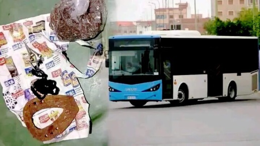 صادم.. طلاسم وأدوات للشعودة على متن حافلة للنقل الحضري بالناظور صادم.. طلاسم وأدوات للشعودة على متن حافلة للنقل الحضري بالناظور