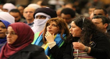 لأول مرة.. سيّدة على رأس الكونغرس الأمازيغي العالمي لأول مرة.. سيّدة على رأس الكونغرس الأمازيغي العالمي