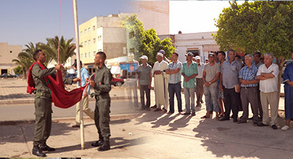 احتفال عيد العرش بجماعة أركمان