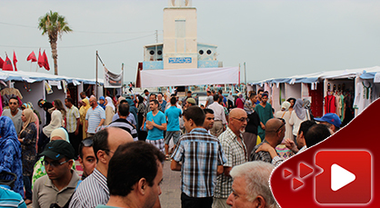 نساء يُمثّلن كلّ أنحاء المغرب يعرضن منتوجهّن ضمن المعرض الوطني للتعاونيات النسائية وسط الناظور نساء يُمثّلن كلّ أنحاء المغرب يعرضن منتوجهّن ضمن المعرض الوطني للتعاونيات النسائية وسط الناظور